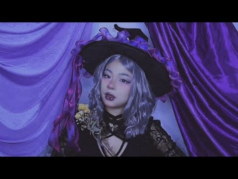 ASMR. late autumn energy cleanse. 🍂🧙‍♀️🧹 𖤐☽︎ 𝖜𝖎𝖑𝖔𝖚𝖑𝖆'𝖘 𝖈𝖔𝖟𝖞 𝖈𝖔𝖙𝖙𝖆𝖌𝖊 𖤐☽︎