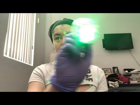 ASMR ~ eye test *flashing lights and clipboard sounds*