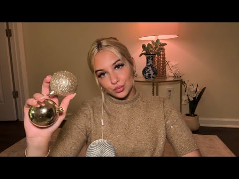 ASMR Gold Triggers ⭐️ Tapping, Scratching, Whispered Rambling