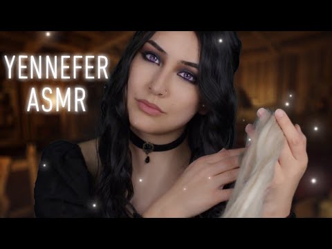 ASMR Yennefer of Vengerberg Roleplay 💜 The Witcher ASMR Medieval Fantasy Roleplay