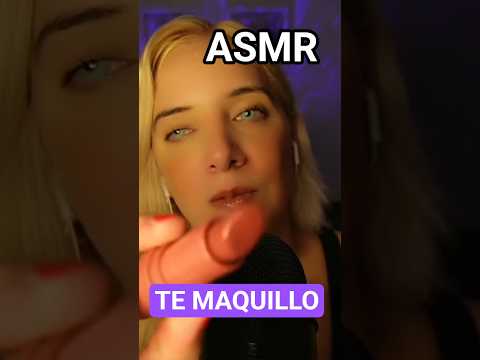 ASMR TE MAQUILLO Y ME MAQUILLO 💄 #asmr #asmrespañol #asmrmaquillaje