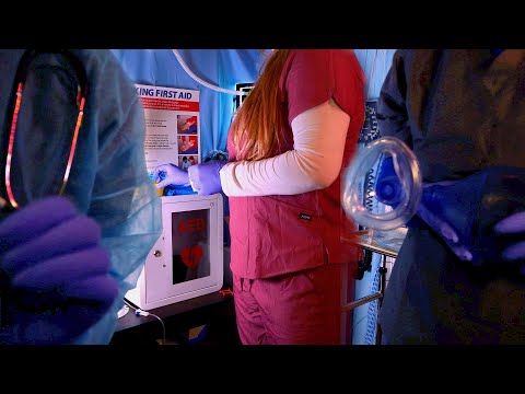 ASMR Cardiac Emergency | Code Blue | Medical Role Play