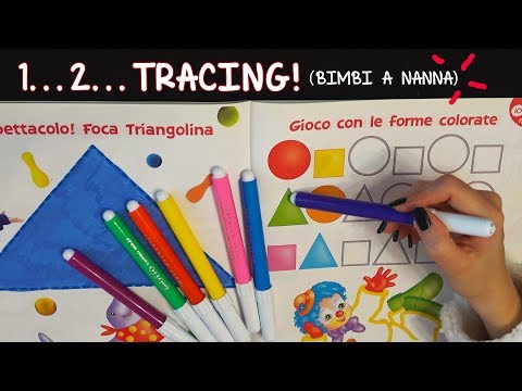 ASMR per BAMBINI: Ti presento IL TRACING! INFALLIBILE per DORMIRE!