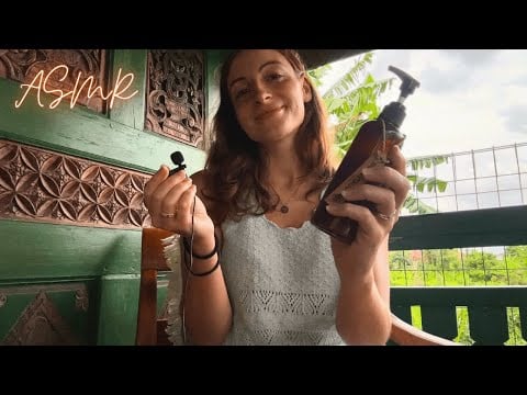ASMR | Come Relax With Me (Whispered Vacation Rambles + Tingly ASMR Triggers)🌴