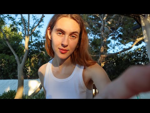 ASMR DURMIENDO EN EL JARDÍN☀️🌻 (Susurrado & Soft-Spoken) PAJÁRITOS DE FONDO