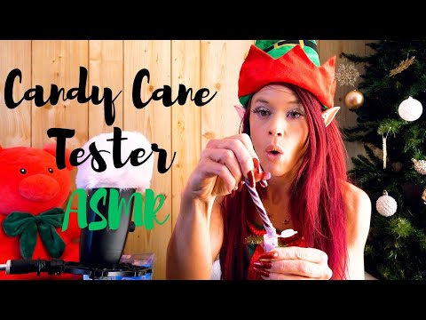 ASMR Roleplay Elf Candy Cane Tester