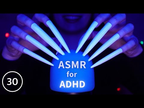 ASMR for ADHD 💙Changing Triggers Every 30 Seconds😴 Scratching , Tapping , Massage & More| No Talking