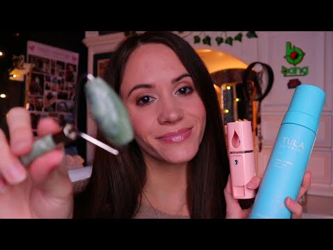 ASMR / Doing Your Skin Care 💕 (personal attention)