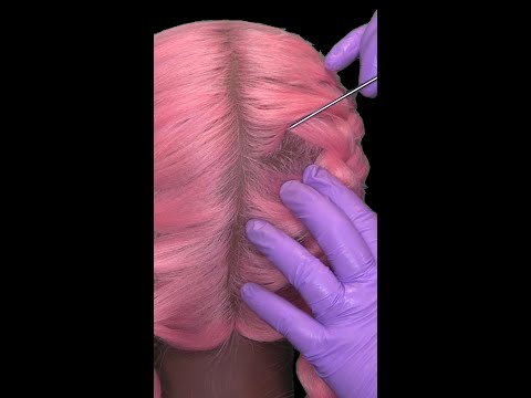 ASMR Close Up Scalp Check (No Talking) #Shorts