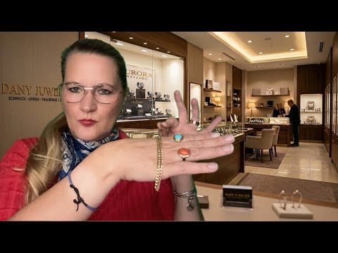 ASMR german The most relaxing Jewelry Store Roleplay • whispering • tapping