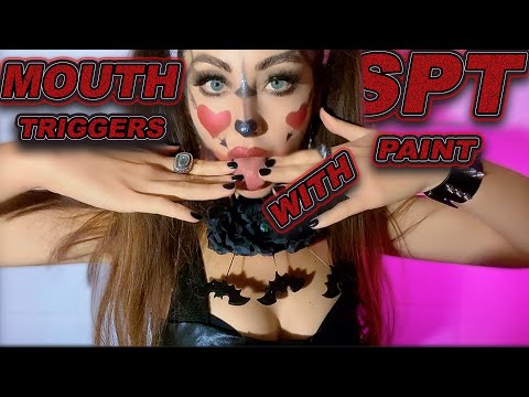 HALLOWEEN MARATHON ASMR: Mouth Triggers w/ Spit Paint and Personal Attention