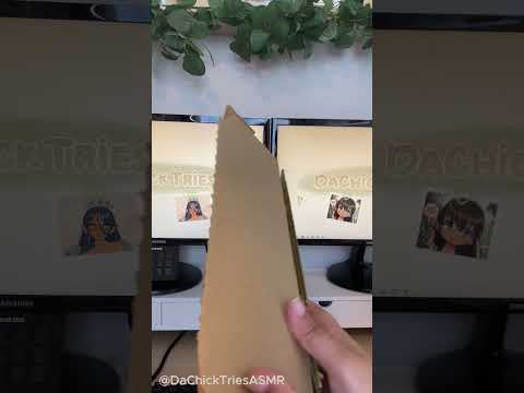 Would this help you with unboxing packages? | #asmr  #unboxing  #shorts #vtuber
