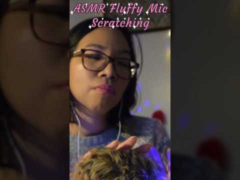ASMR Fluffy Mic Scratching For Sleep #asmrvideos #asmrcommunity #sleepaid