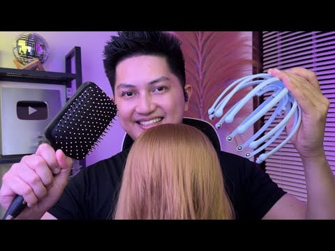 [ASMR] Treating Your Headache For Sleeping Today (Mengobati Sakit Kepala Kamu)