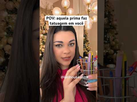 POV: aquela prima faz tatuagem em você  #humor #shorts