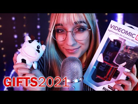 ASMR | My Birthday & Christmas Gifts 2021 ✨