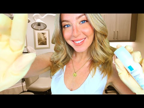 ASMR Personal Face Examination | Dermatologist Roleplay Ft. Latex Gloves, Face Mapping & Measuring