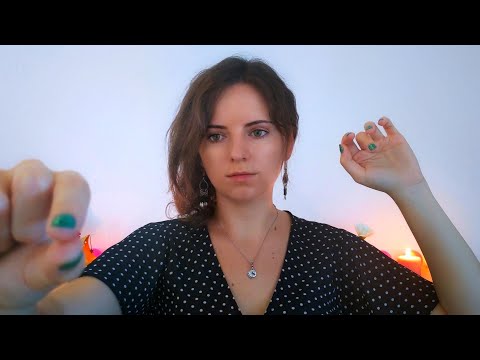 ASMR | Gentle Reiki for Sleep [Hand Movements, Plucking, Pulling, Cord Cutting]✨