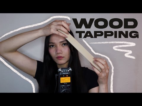 ASMR Wood Tapping (No Talking)