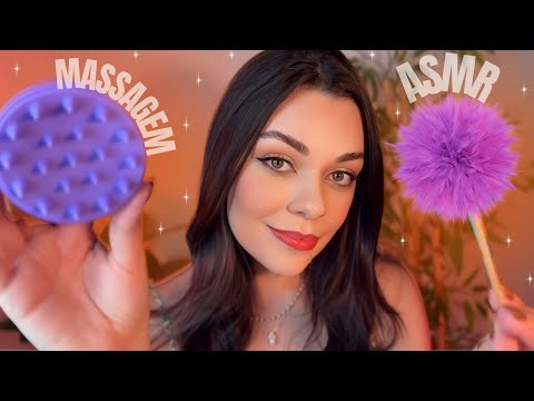 ASMR: Fazendo Carinho No Seu Rosto E No Seu Cabelo Até Você Dormir 😴 🌾