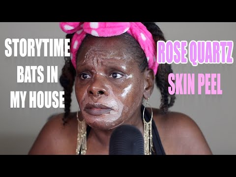 STORYTIME | ROSE QUARTZ SKIN PEEL ASMR SKINCARE