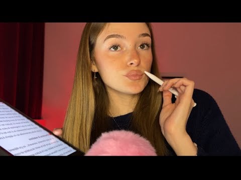 ASMR: TON EXAMEN MEDICAL TRÈS RÉALISTE: 50 questions pour te connaître👩🏼‍⚕️ (rp psychologue) 
