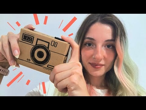 ASMR Taking Pictures of You 📷 Follow my Instructions - Light & Brushing - Visual & LoFi #asmr