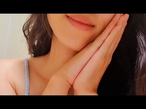 ASMR Humming & Singing For Your Sleep 🎶 fabric scratching, face touching, camera tapping, lullaby