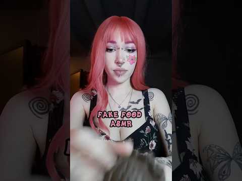 Fake food ASMR