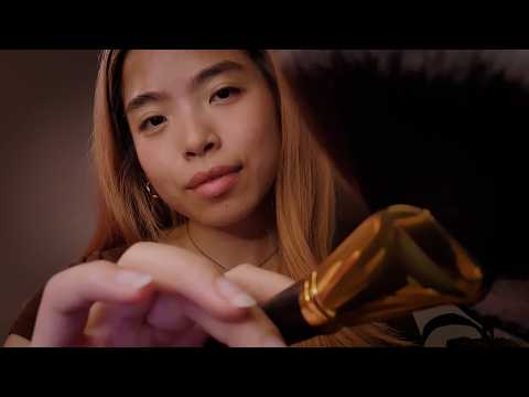 Please go to sleep 🥹 I'll brush your face ever so softly 💕 ASMR