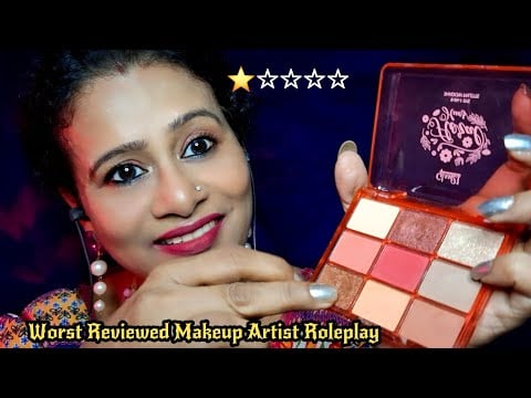 Worst Reviewed Makeup Artist Does Your Makeup 💀 | Funny ASMR Roleplay