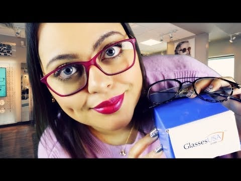 ASMR| Eyeglasses Consultation & Fitting