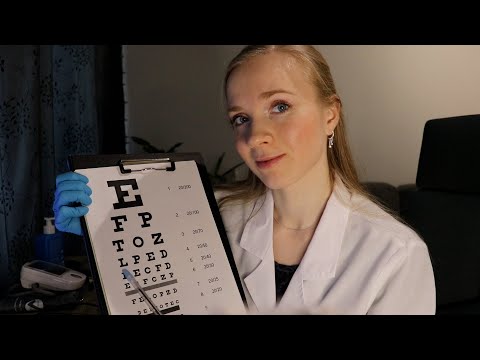 ASMR SUOMI Nopea Lääkärintarkastus Roleplay🩺ASMR Doctor Check-Up