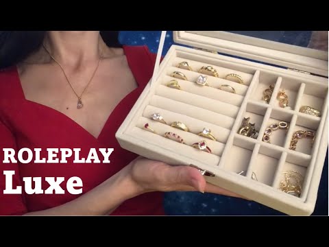 ASMR ROLEPLAY Luxe * Vendeuse bijoux de joaillerie