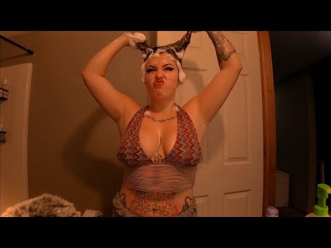 asmr- scalp massage with shampoo/lots of sudsy sounds 💖 