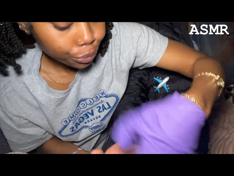 ASMR| Fast & Aggressive TSA CHECK On Real Person😂✈️ 