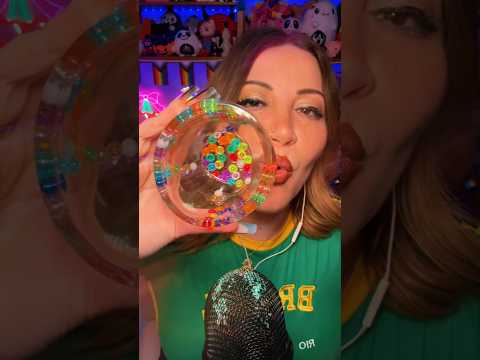 I made a resin mic cover for ASMR 🌈 #asmr #tingles #asmrsounds #asmrtapping #asmrvideo