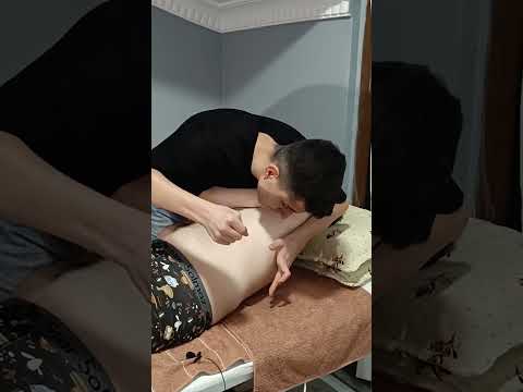 ASMR RELAXING CHEST AND ARM & HAND MASSAGE #shorts  #asmr #massage #relaxing #shortsvideo #chest