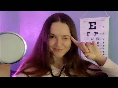 ASMR Cranial Nerve Exam With Your Eyes Closed 💤 Soft Spoken Doctor Roleplay