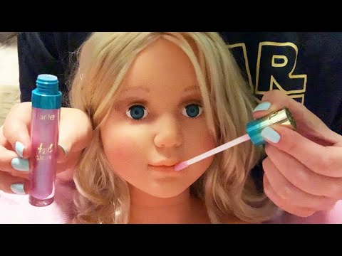 ASMR Makeup on Mannequin ✨Old School Lo-Fi (Whispered)