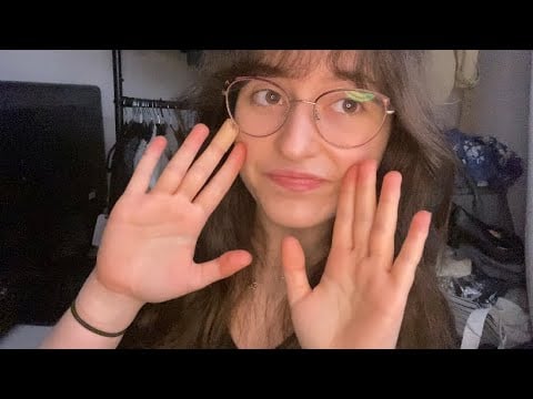 im back! asmr soft spoken rambling and tapping on objects (but mostly rambling) 