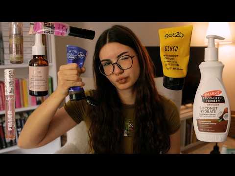 ASMR projekt denko, czyli co zużyłam w ostatnim czasie • bliski szept, stukanie w opakowania