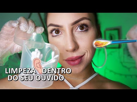 ASMR: LIMPEZA DENTRO DO SEU OUVIDO | SONO E RELAXAMENTO GARANTIDO!