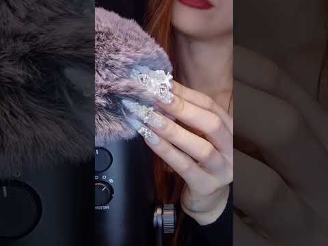 fluffy mic scratching asmr#asmrvideo #sensory #asmrtriggers #sensorysounds #asmrsounds #relax #sleep