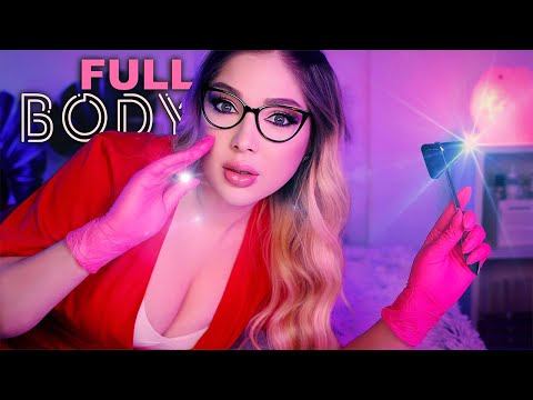 ASMR SUS FULL BODY EXAM 🩺 Realistic Medical Role Play, Night Doctor, Cranial Nerve Exam, Eye Exam