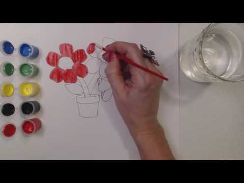 ASMR Whisper ~ Painting With Kids' Paints ~ Southern Accent