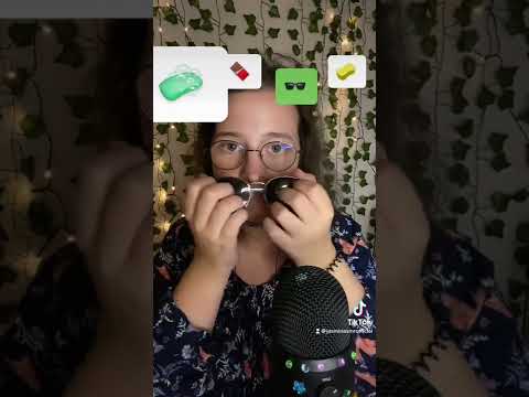 ASMR Emoji Challenge 3 🧼🍫🕶🧽 #shorts #emojichallenge #asmr