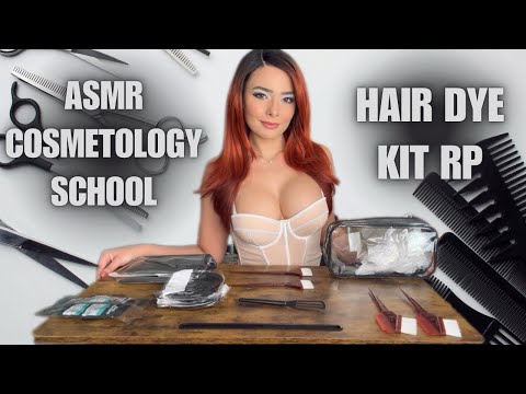 ASMR Cosmetology School | Hair Dye Kit RP (Soft Spoken)