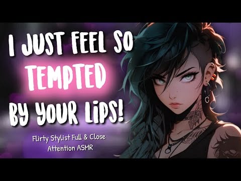 Flirty Stylist gives you her EXTRA Personal Attention... ✂️ [ Hair Cut & Brushing | Salon ASMR]
