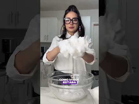 Slime de algodón de nube TUTO #asmr #diy #cottonslime #manualidades #slime